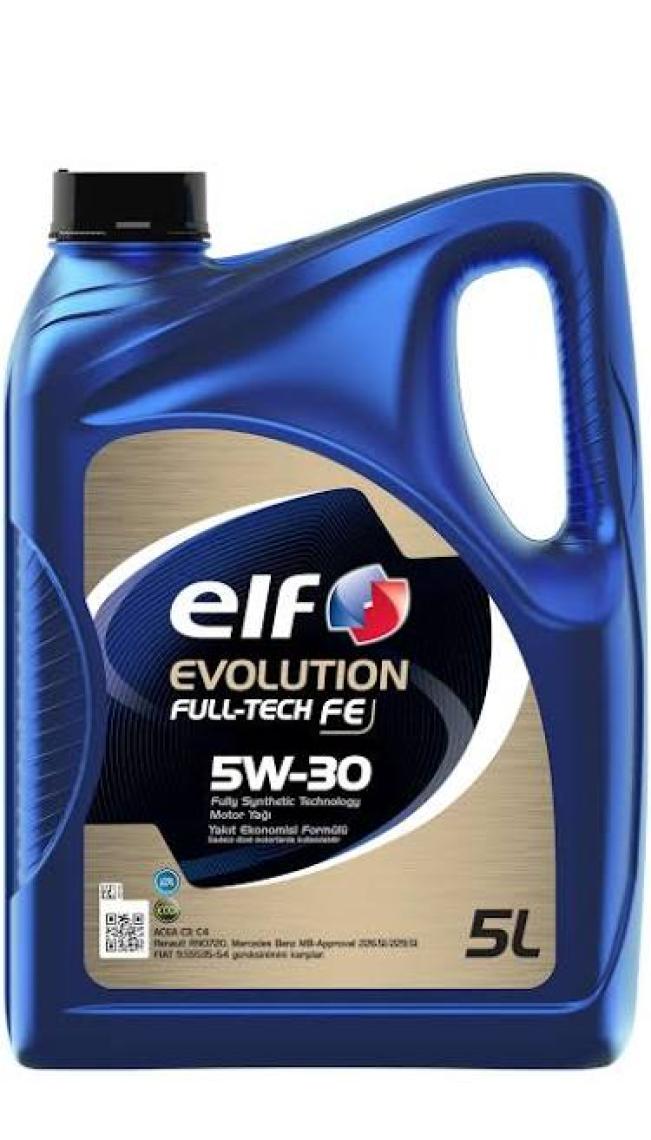 Elf Evolution Full-Tech FE 5W-30 5 Litre Motor Yağı ( Üretim Yılı: 2023 )