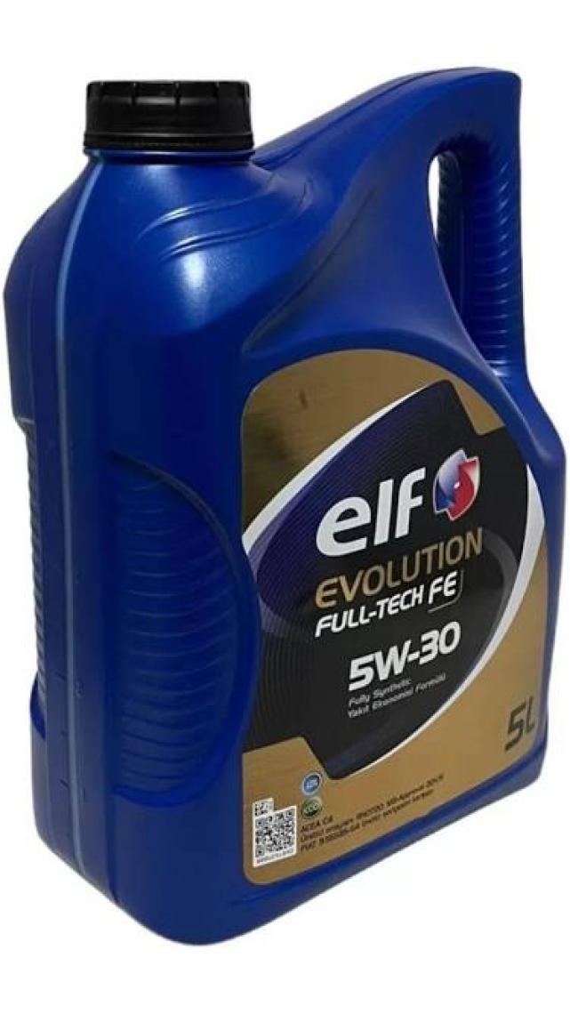 Elf Evolution Full-Tech FE 5W-30 5 Litre Motor Yağı ( Üretim Yılı: 2023 )