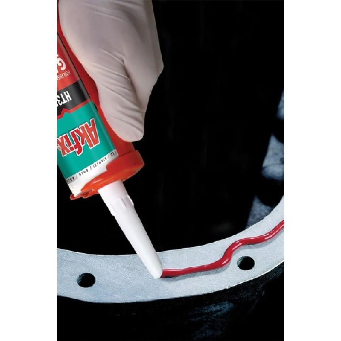 Akfix HT300 Yüksek Isı Silikonu Sıvı Conta 280ML Kırmızı