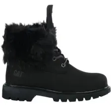 Cat Utah Fur 015Z101184 Kadın Bot - Siyah Nubuk