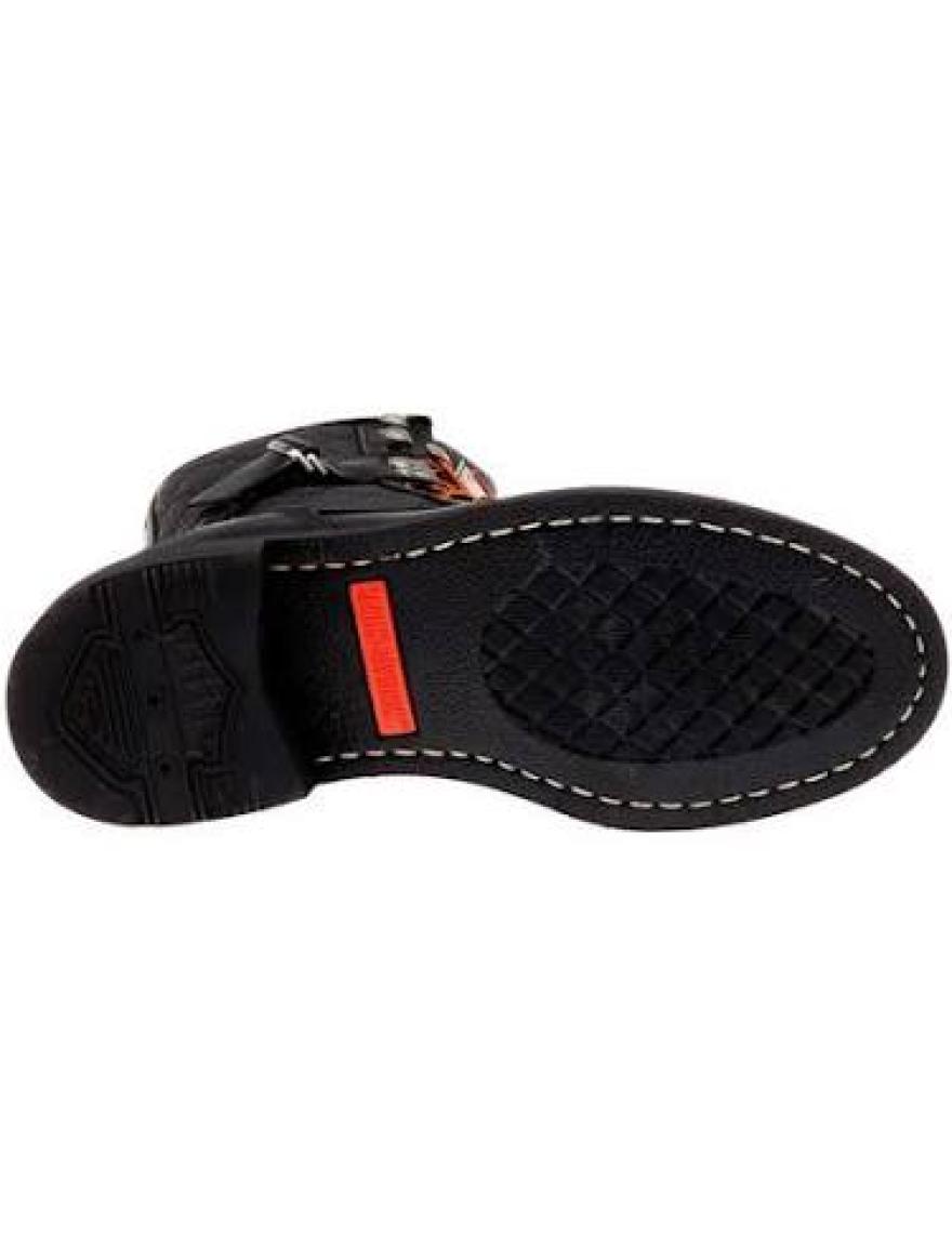 Harley Davidson New Worker Kadın Siyah Deri Bot