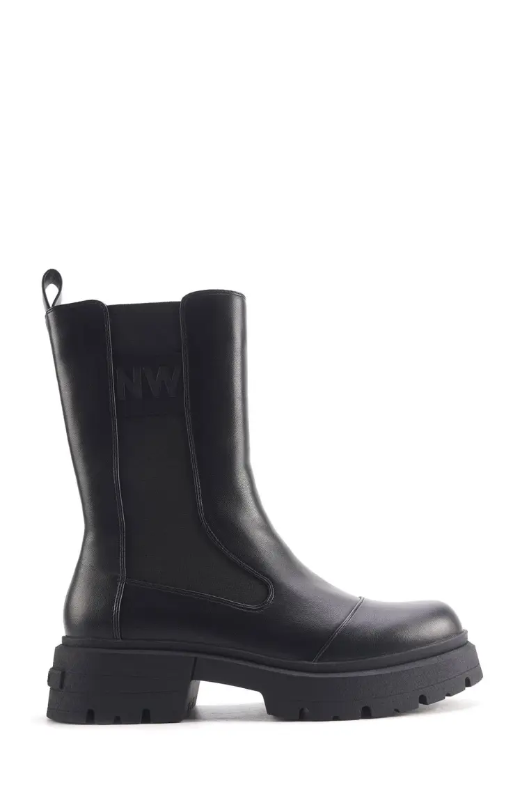 Nine West Ferdan 4pr Siyah Kadın Chelsea Bot