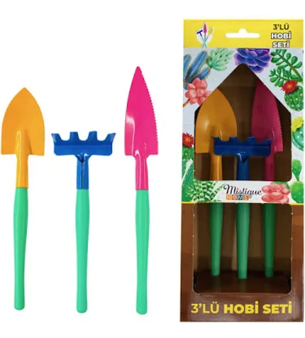 Leva House Kazma Kürek 3'lü Hobi Seti