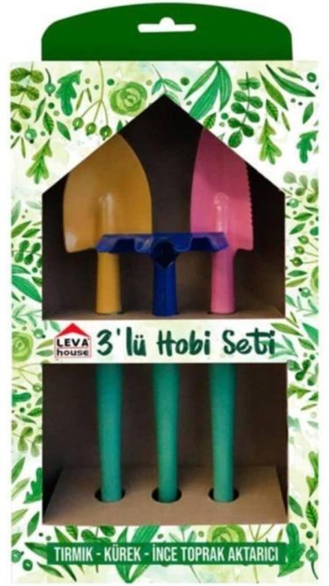 Leva Bahçe Hobi Seti 3'lü LV-20542 Leva House 9004269