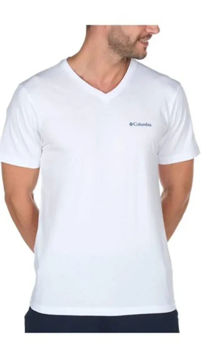 Columbia Cs0282 Csc M Basic Sm Logo Brushed Ss Tee Erkek T-Shirt