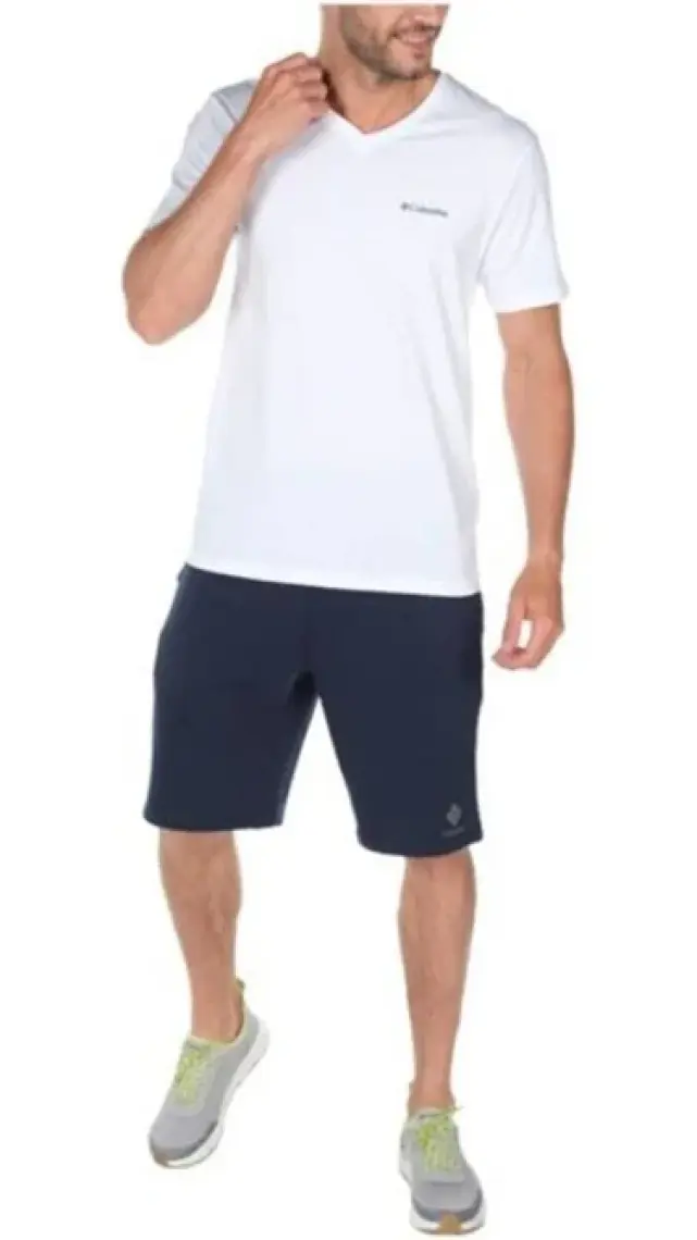 Columbia Cs0282 Csc M Basic Sm Logo Brushed Ss Tee Erkek T-Shirt
