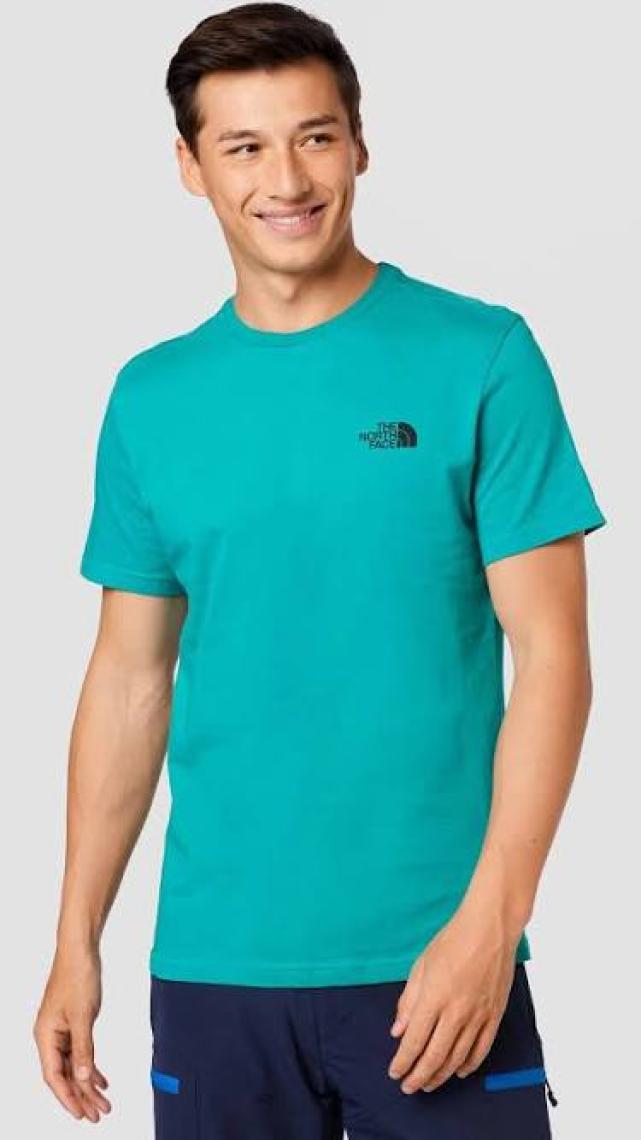 The North Face M SS Sımple Dome Tee - Eu Gri Erkek T-Shirt NF0A2TX5JBV1