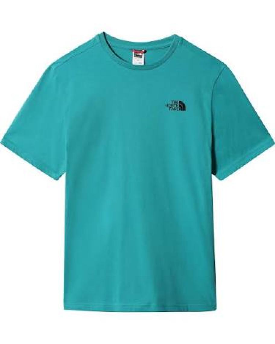 The North Face M SS Sımple Dome Tee - Eu Gri Erkek T-Shirt NF0A2TX5JBV1