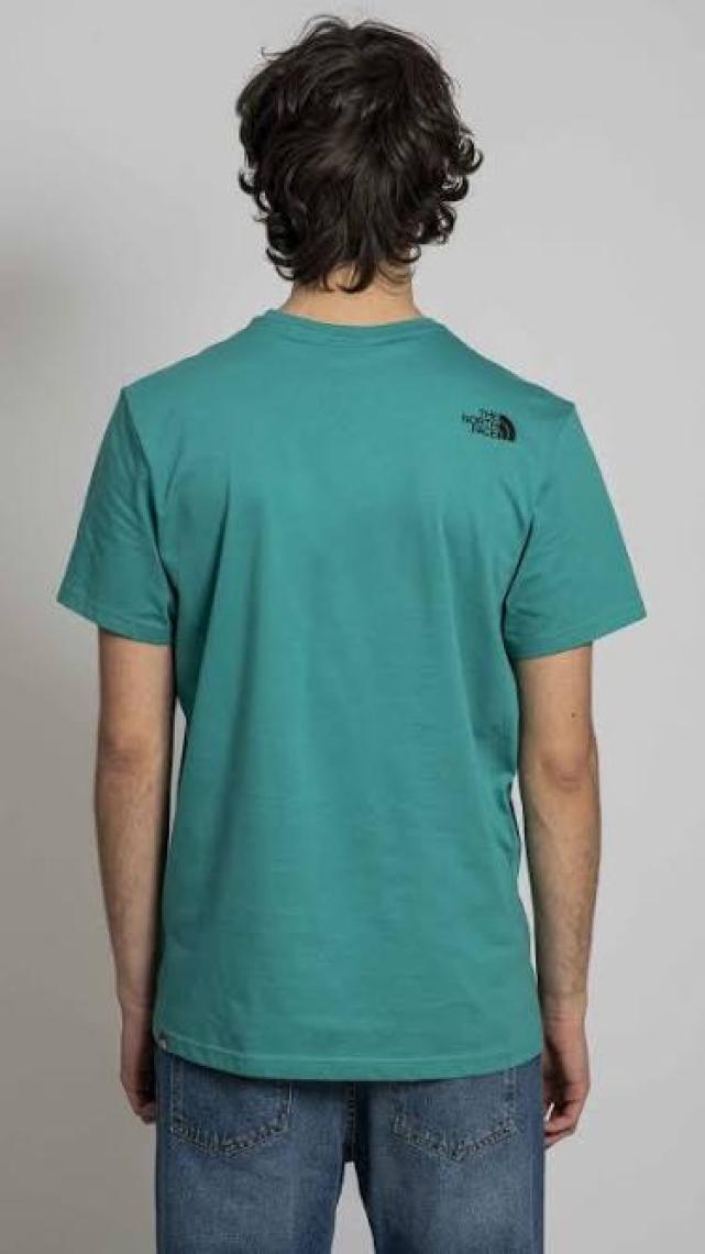 The North Face M SS Sımple Dome Tee - Eu Gri Erkek T-Shirt NF0A2TX5JBV1