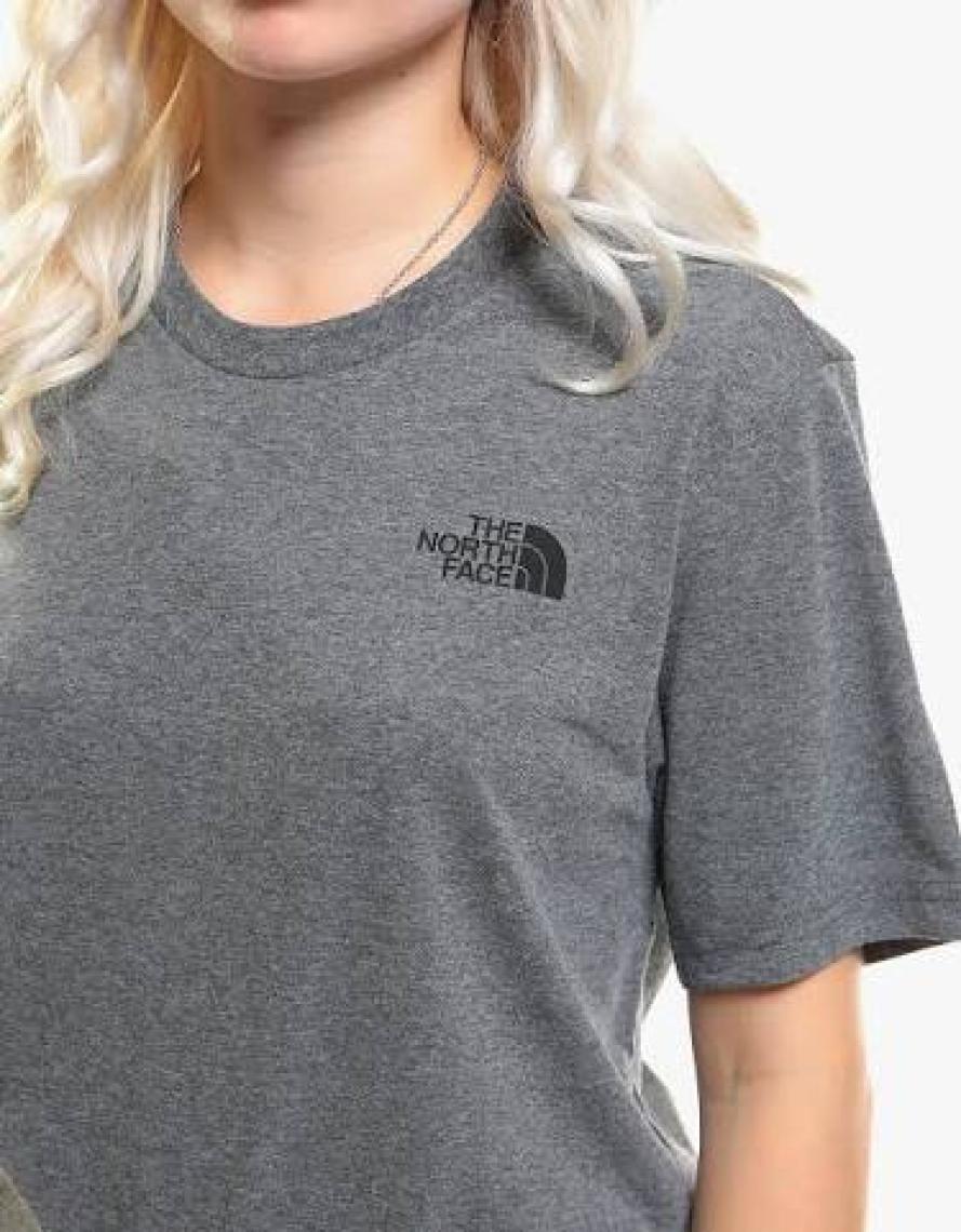 The North Face M S/S SIMPLE DOME TEE Açık Gri Erkek Kısa Kol T-Shirt
