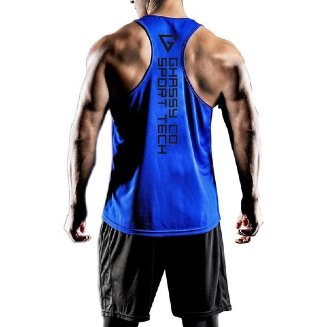 Ghassy Co. Erkek Dry Fit Y-Back Gym Fitness Sporcu Atleti GYM-101