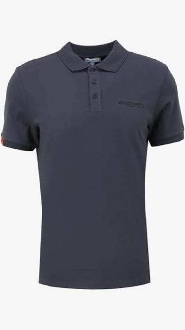Discovery Expedition Antrasit Erkek Basic Polo T-Shirt D4SM-TST3248