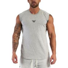 Ghassy Co. Erkek Nem Emici Hızlı Kuruma Atletik Teknik Performans Sporcu Sıfır Kol T-Shirt
