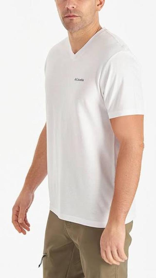 Columbia Cs0282 Csc M Basic Sm Logo Brushed Ss Tee Erkek T-Shirt