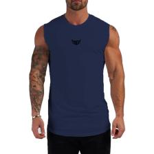 Ghassy Co. Erkek Nem Emici Hızlı Kuruma Atletik Teknik Performans Sporcu Sıfır Kol T-Shirt