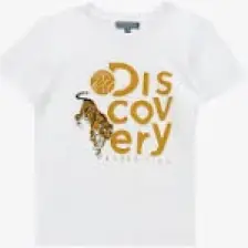 Discovery Expedition Baskılı Kırık Beyaz  T-Shirt D4SU-TST 3303