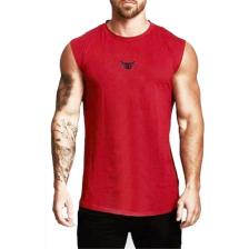 Ghassy Co. Erkek Nem Emici Hızlı Kuruma Atletik Teknik Performans Sporcu Sıfır Kol T-Shirt