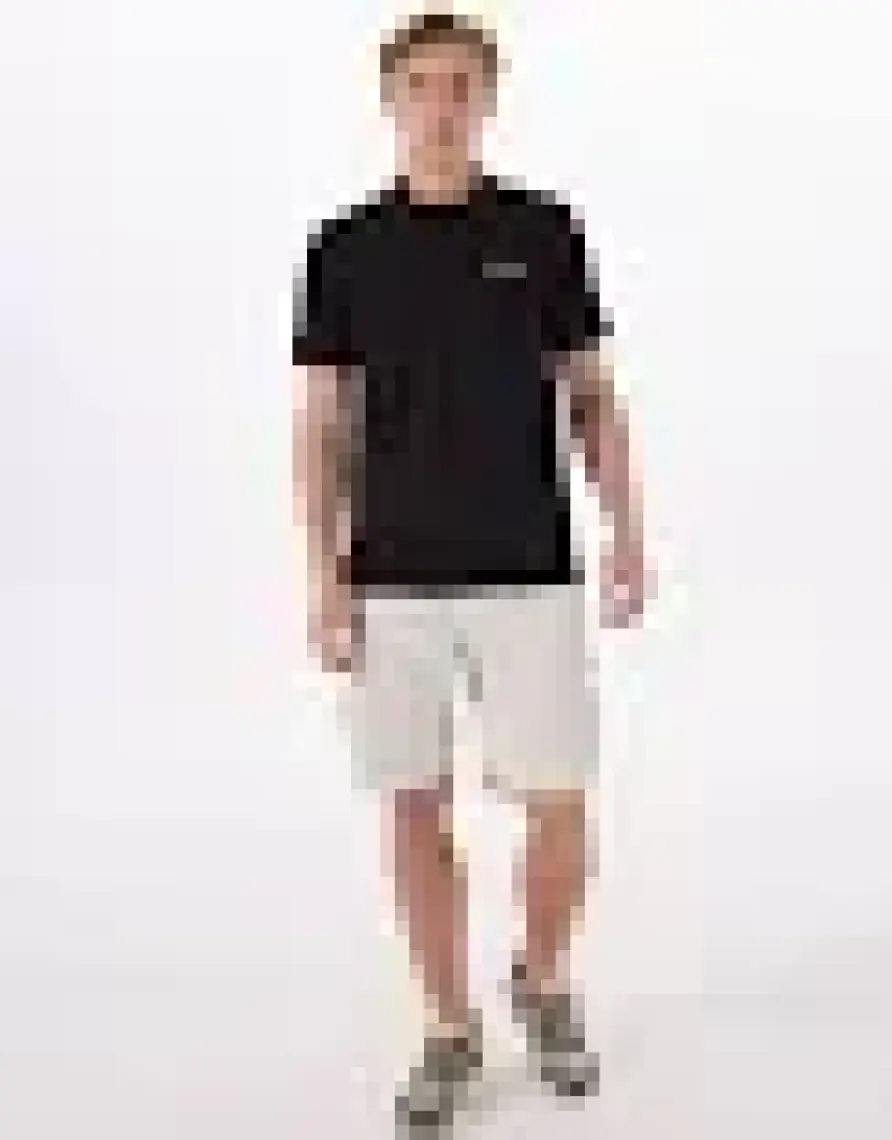 Discovery Expedition Siyah Erkek Polo Yaka Basic Polo T-Shirt D4SM-TST3283