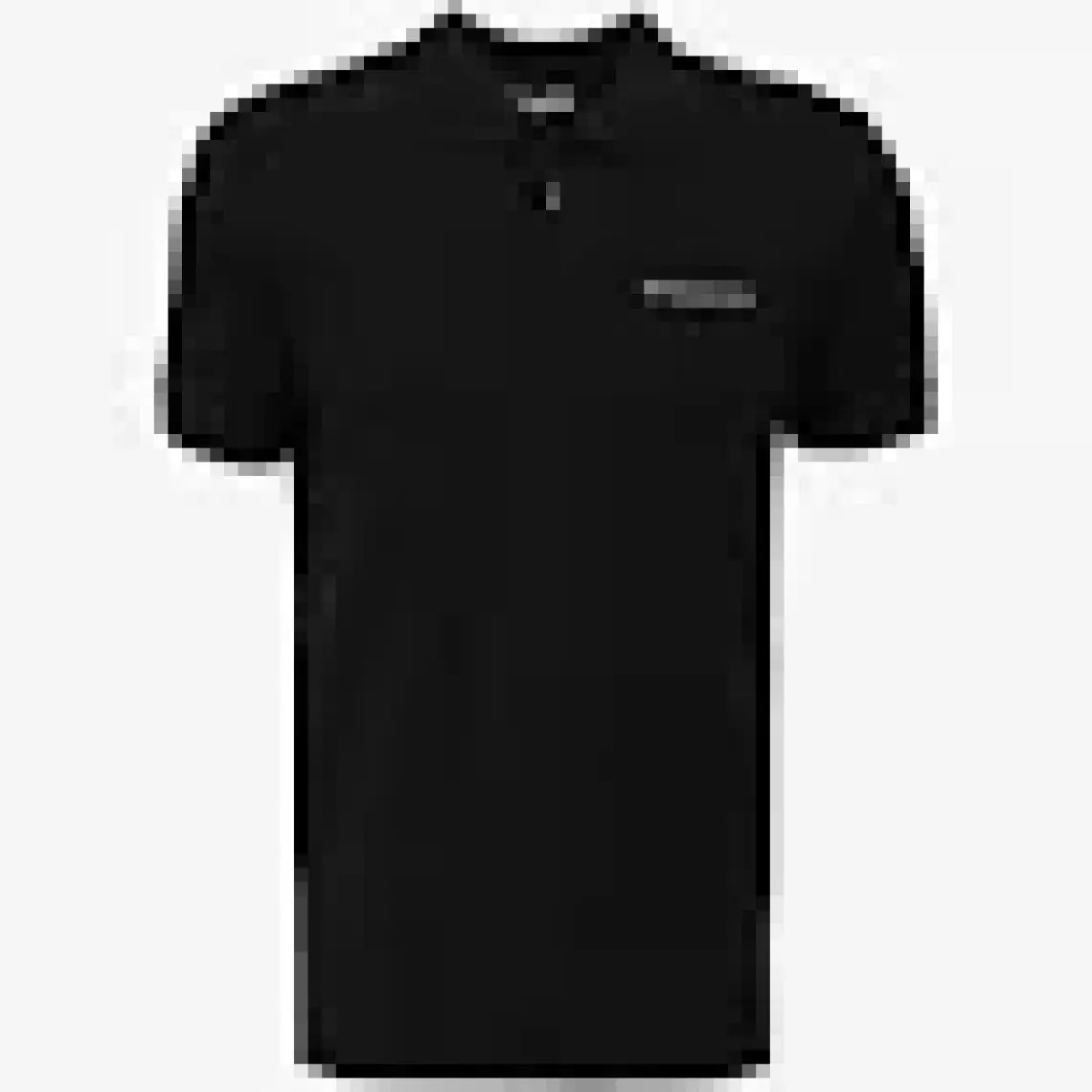 Discovery Expedition Siyah Erkek Polo Yaka Basic Polo T-Shirt D4SM-TST3283