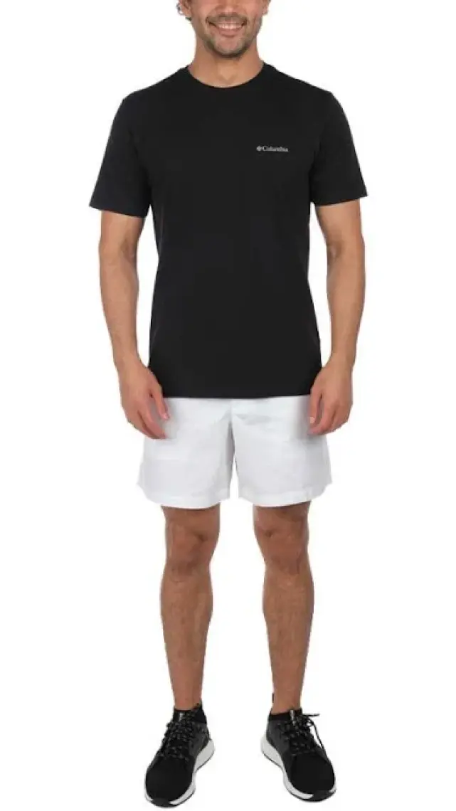 Columbia Cs0282 Csc M Basic Sm Logo Brushed Ss Tee Erkek T-Shirt