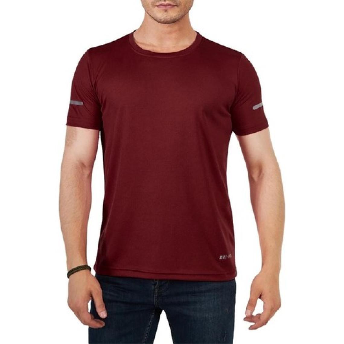 Ghassy Co. Erkek Nem Emici Hızlı Kuruma Atletik Teknik Performans T-Shirt