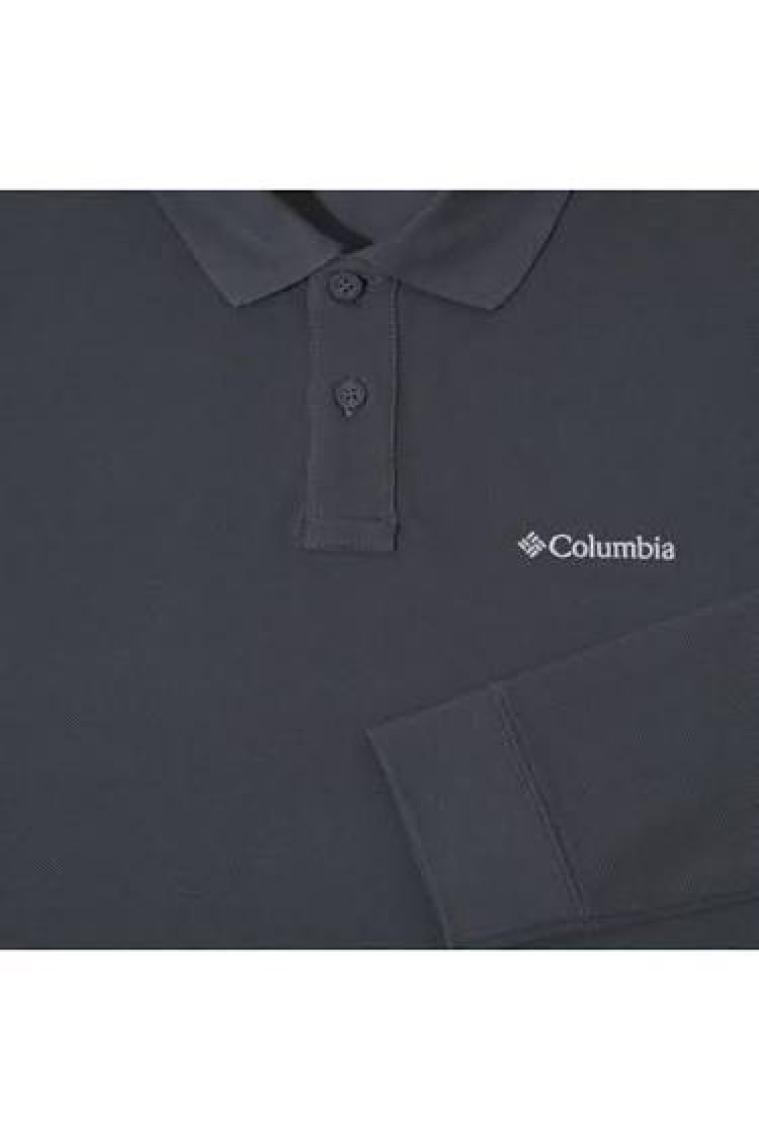 Columbia M Cascade Range Solid Ls Polo Erkek T-Shirt CS0099