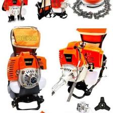 Stilmax Turbo Çelik Krank 3.2 Hp 63cc Benzinli Sırt Tipi Tırpan Çayır Ot Biçme Makinesi +Canavar Başlık +Yağ