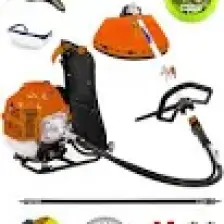 Deko Magnezyum Motor Benzinli Sırt Tipi Tırpan Makinesi Ot Çayır Çalı Kesme Tırpan Makinesi 7.9hp 63CC