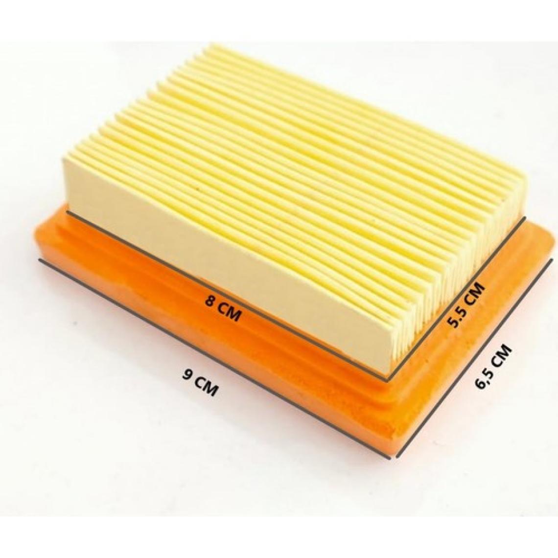 Hsgl Oleo-Mac 753/453-EFCO 755/8550/8535 Tırpan Hava Filtresi 3 Lü Pkt