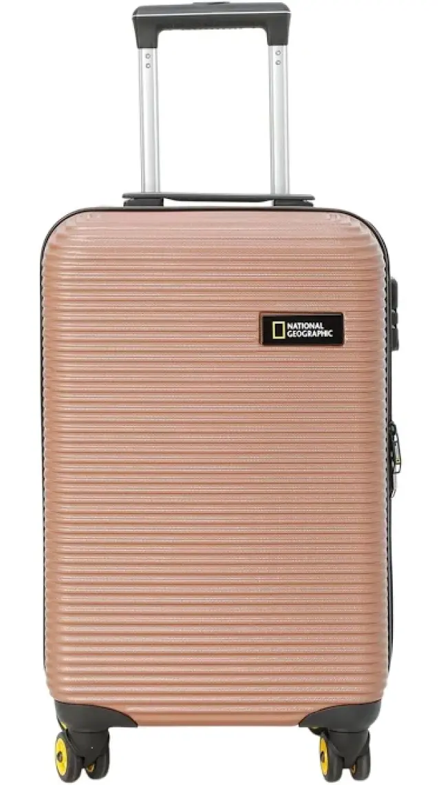 National Geographic Pudra Kabin Boy Unisex Çekçekli Sert Valiz