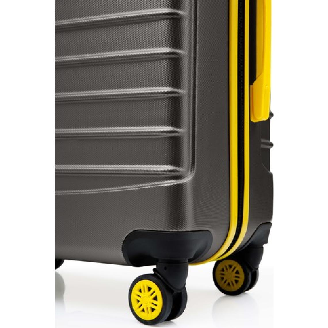 2'li Valiz Seti Orta Boy - Kabin Boy Antrasit 1168