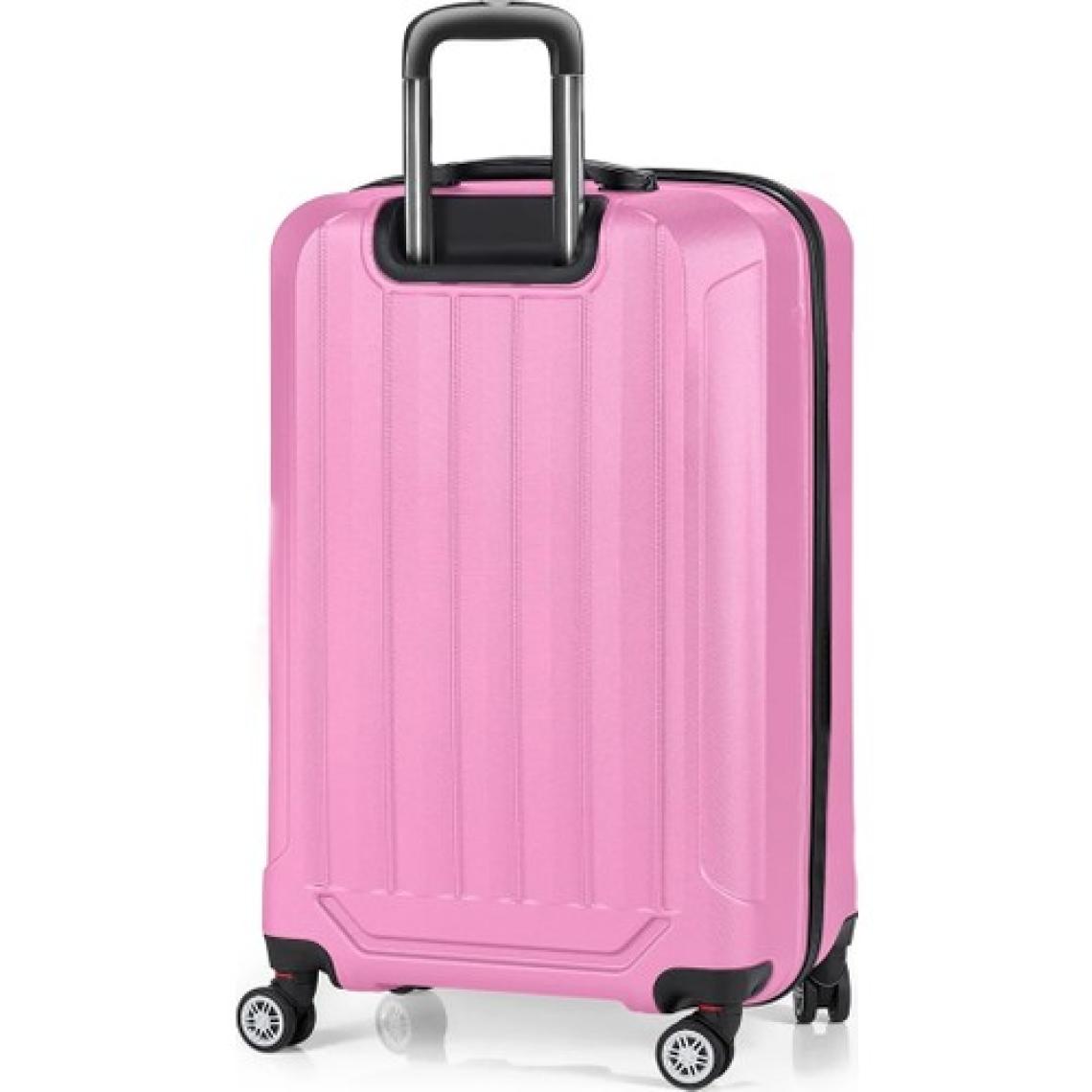 Polo&Sky Spring Model Pembe Renk Kabin Boy Valiz Bavul