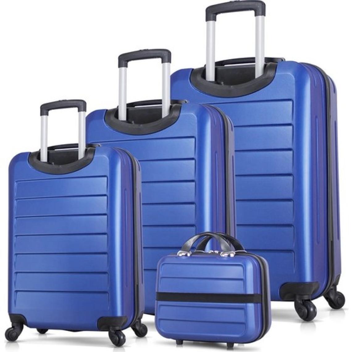 My Valice Ruby Abs 4'Lü Travel Valiz Seti Mavi