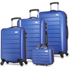 My Valice Ruby Abs 4'Lü Travel Valiz Seti Mavi