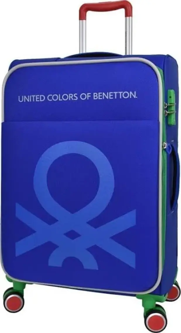 Benetton  Sax Mavi Unisex Büyük Boy Valiz 14BNT2200-01