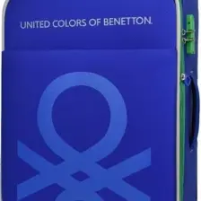 Benetton  Sax Mavi Unisex Büyük Boy Valiz 14BNT2200-01