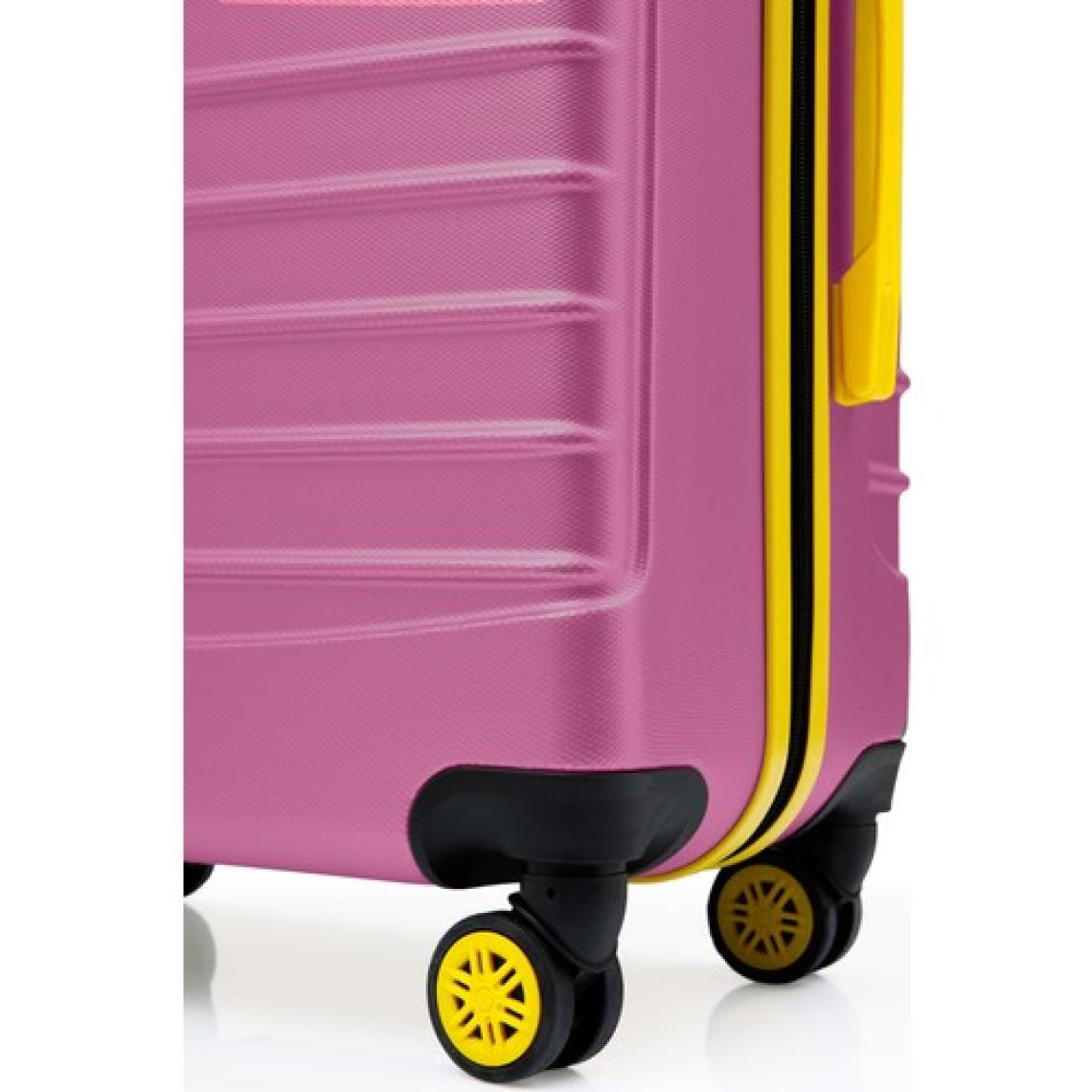 Orta Boy Valiz 4x2 Teker Pembe 1168