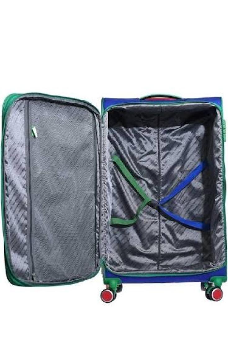 Benetton 14bnt2100-01-sx Trolley 70 Cm Sax Büyük Boy Vali̇z