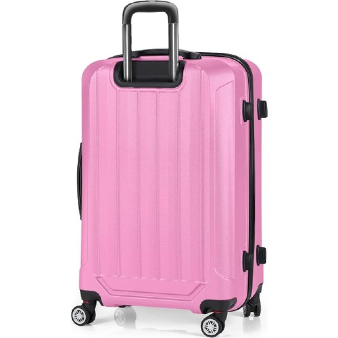 Polo&Sky Spring Model Orta Boy Pembe Renk Valiz Bavul