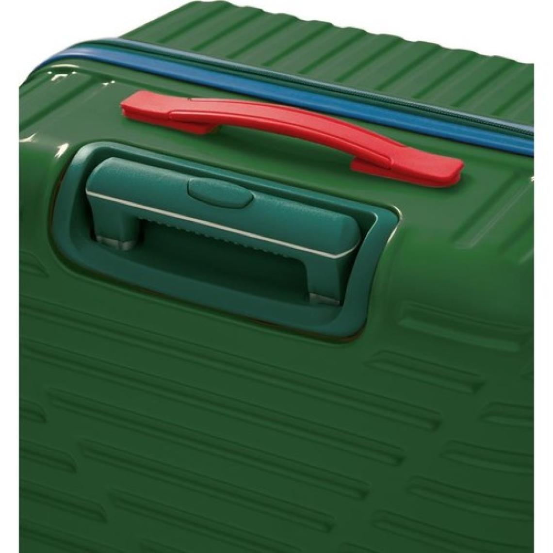 Orta Ve Kabin Boy 2'li Valiz Seti %100 Polikarbon Valiz 4x2 Teker Yeşil 1088