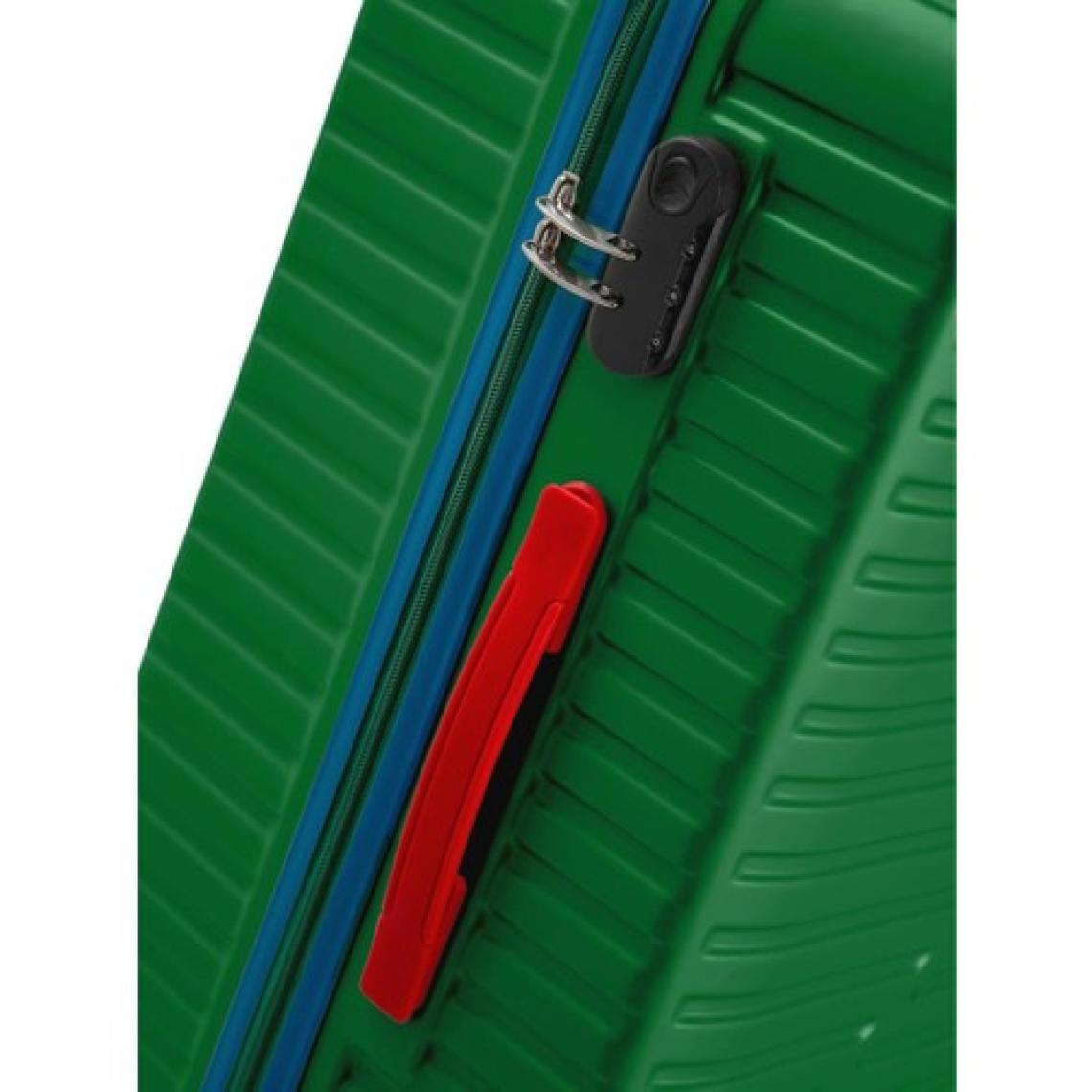 Orta Ve Kabin Boy 2'li Valiz Seti %100 Polikarbon Valiz 4x2 Teker Yeşil 1088