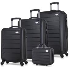 My Valice Ruby Abs 4'Lü Travel Valiz Seti Siyah