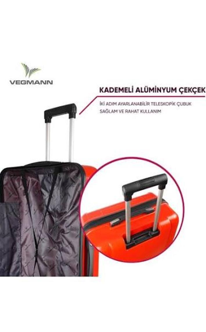 Vegmann Vela Antrasit Orta Boy Valiz