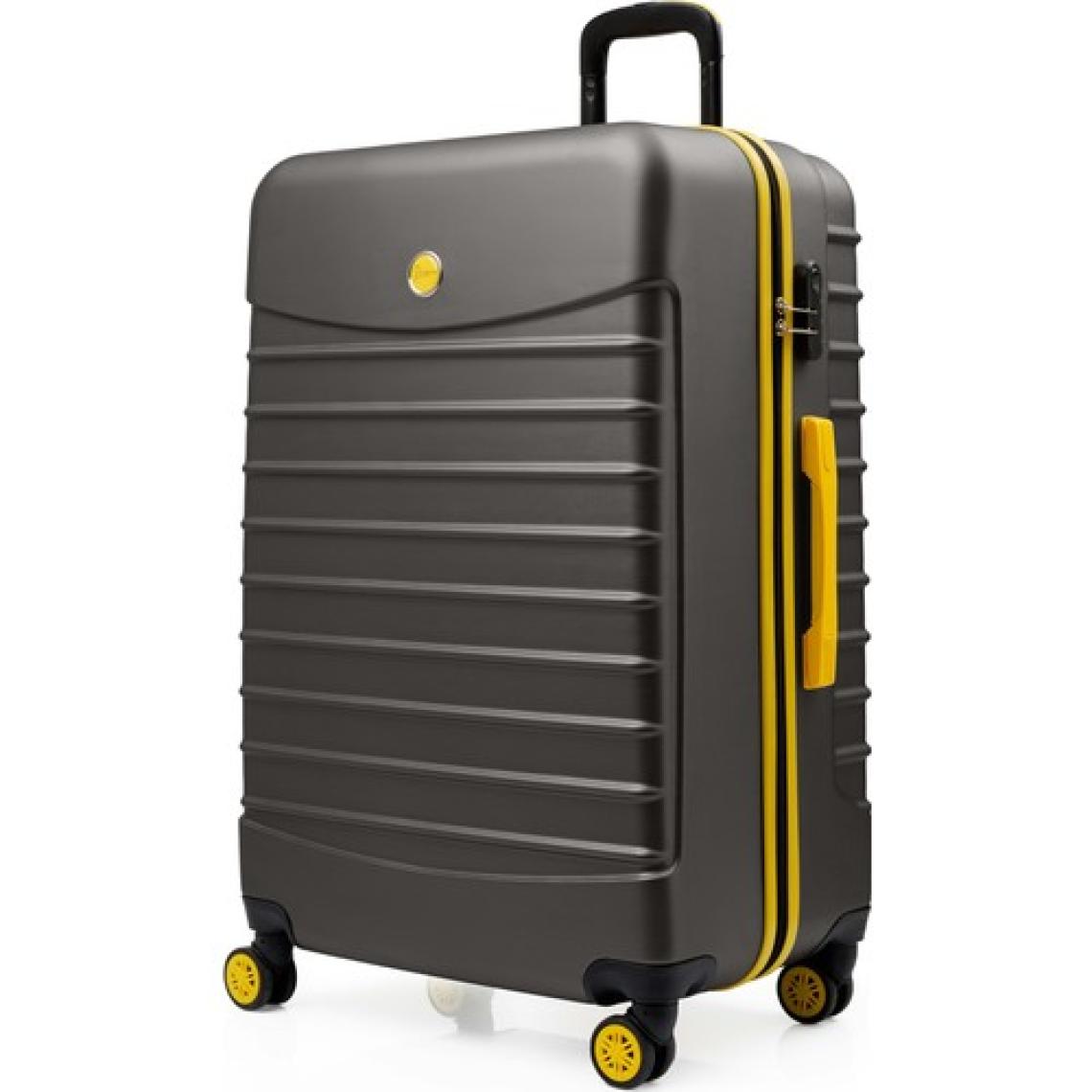 3'lü Valiz Seti Büyük Boy - Orta Boy - Kabin Boy Antrasit 1168