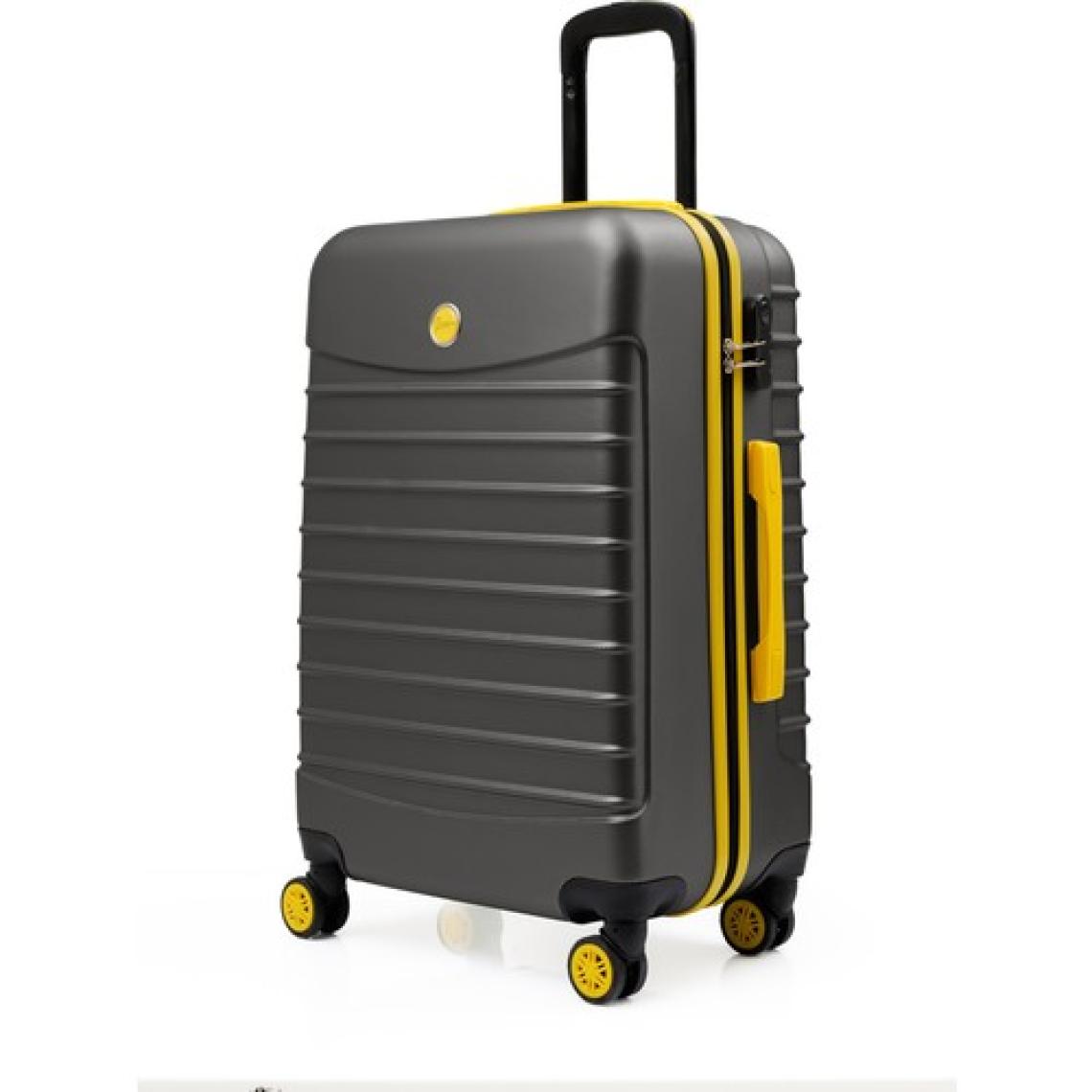 3'lü Valiz Seti Büyük Boy - Orta Boy - Kabin Boy Antrasit 1168