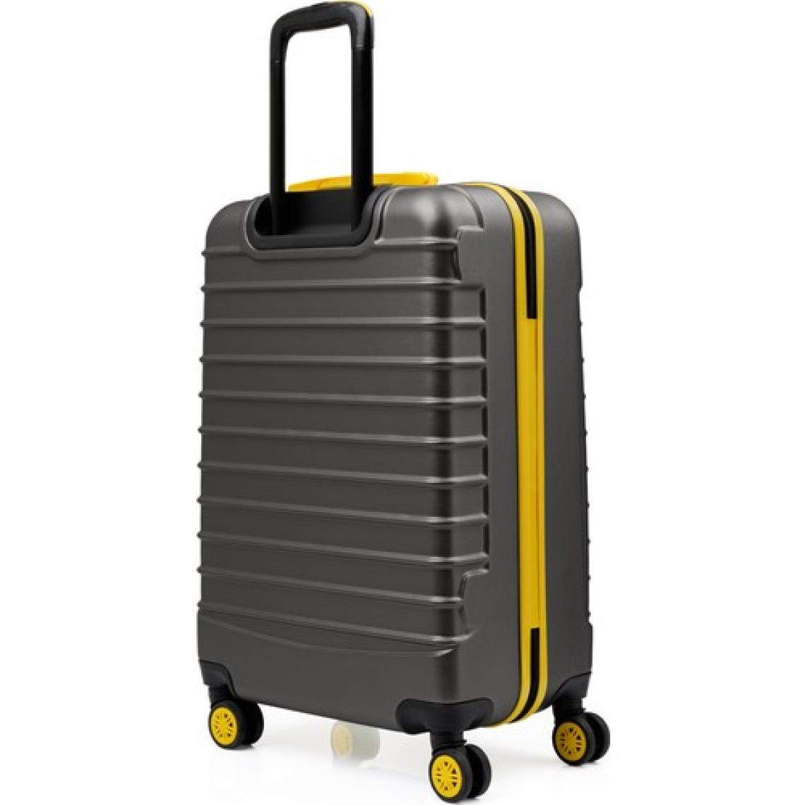 3'lü Valiz Seti Büyük Boy - Orta Boy - Kabin Boy Antrasit 1168