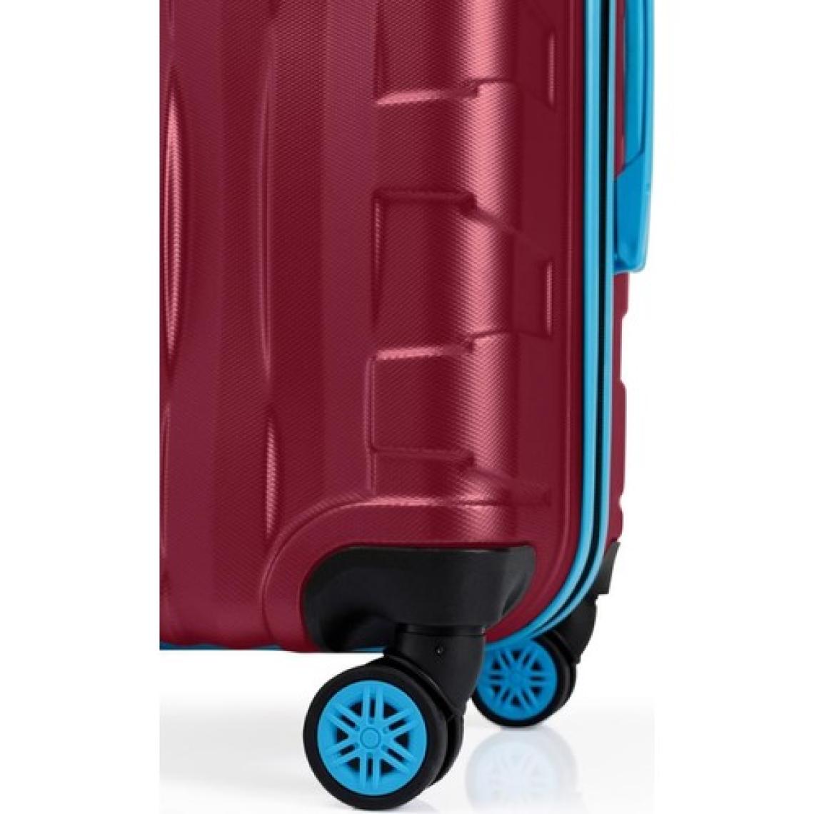 Orta Boy Valiz 4x2 Teker Bordo 1167