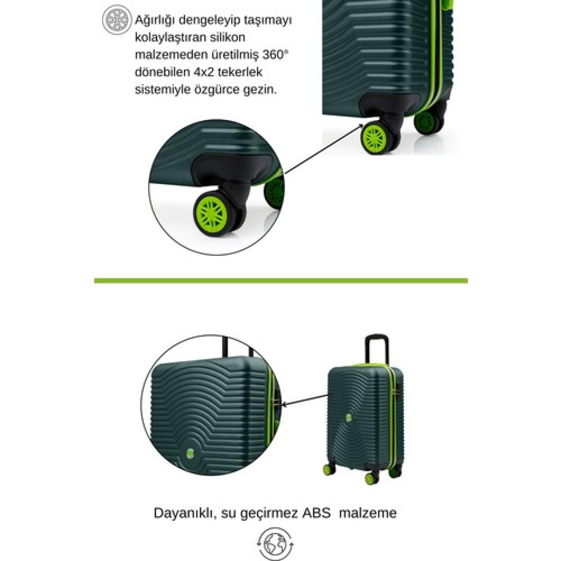 Kabin Boy Valiz 4x2 Teker Haki 1169