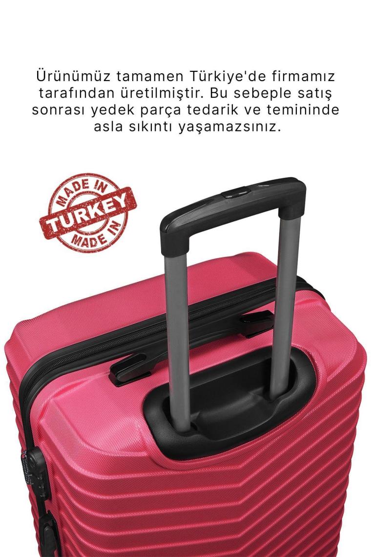 Wx-1001 Fuşya Orta Boy Valiz