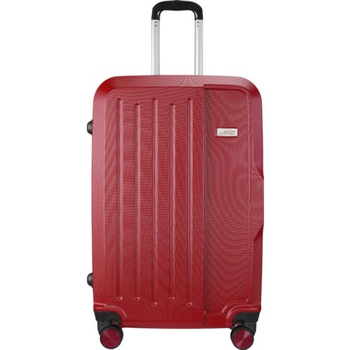 Wexta WX-210 Bordo Büyük Boy Valiz / Seyahat Bavulu